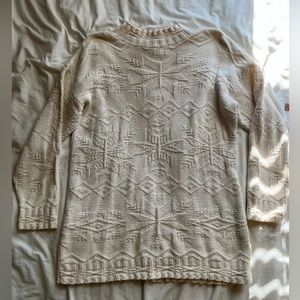 White Stag snowflake sweater